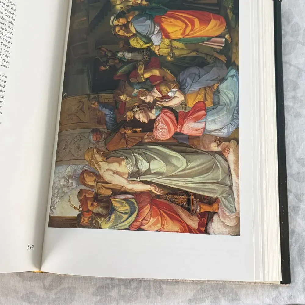 Die Goldene Palette German Art History Book 1968 Hardcover Color Plates